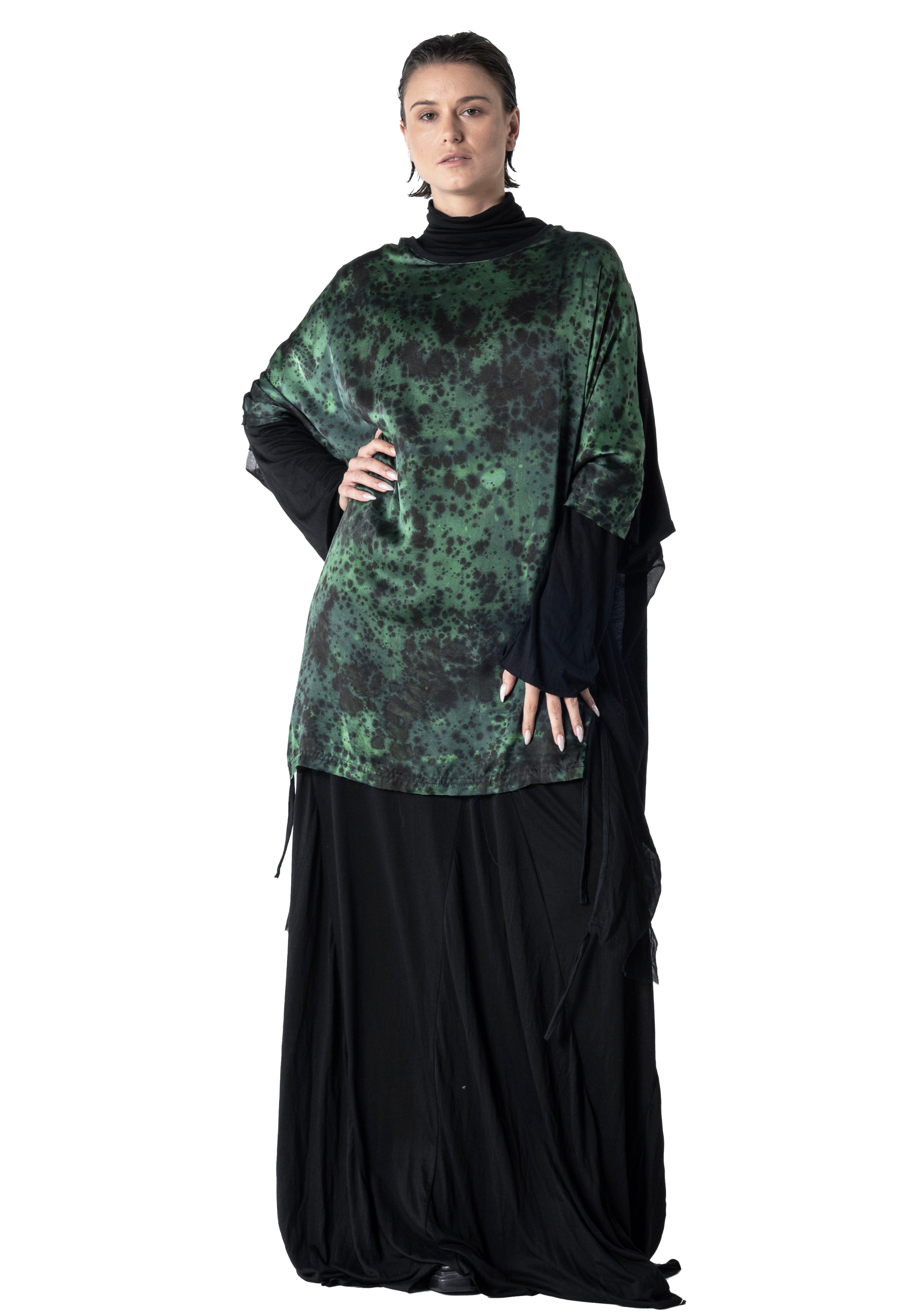 Chrome Tunic Noda Malachite