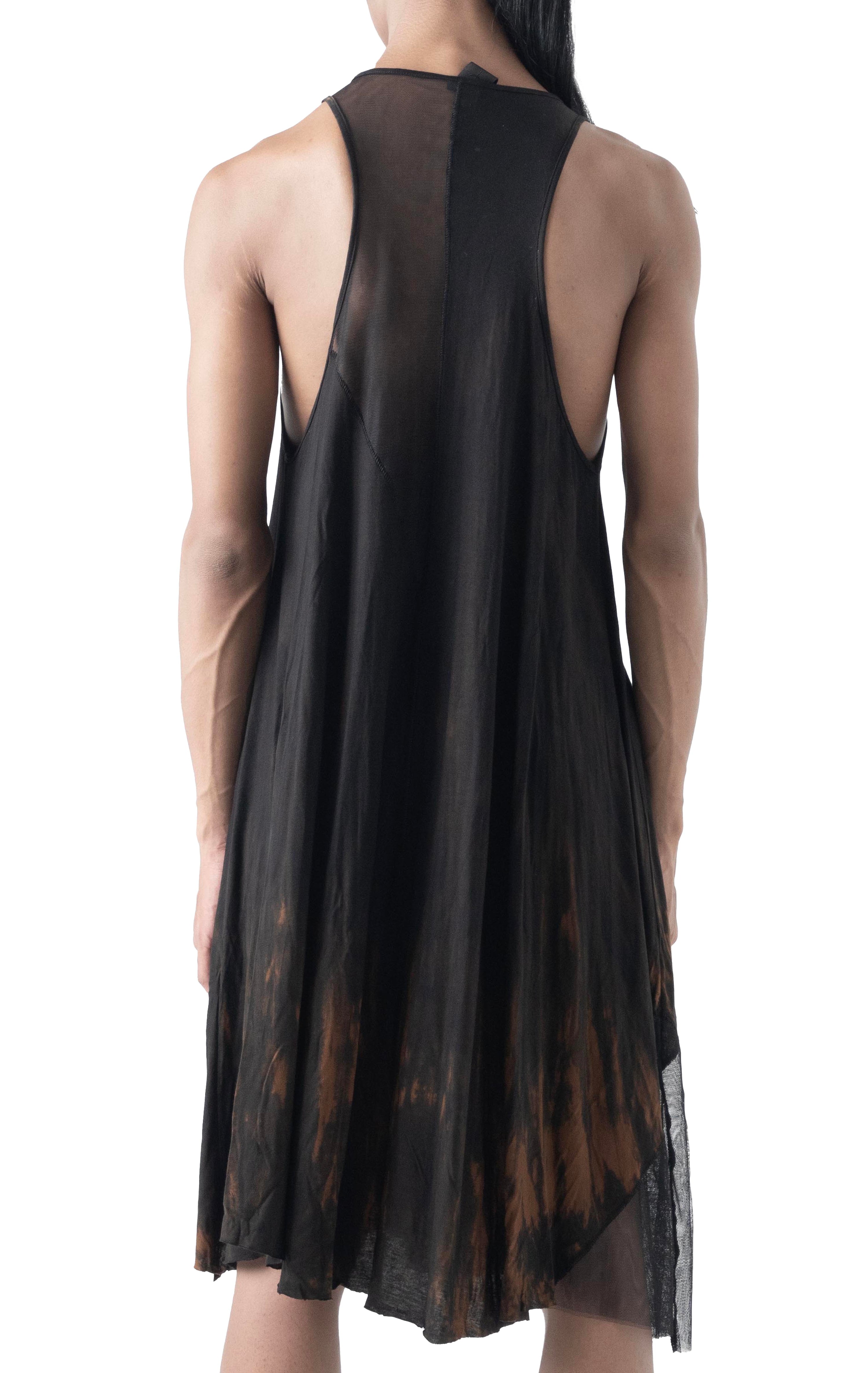 Clavicle Tank Dress Tie Dye