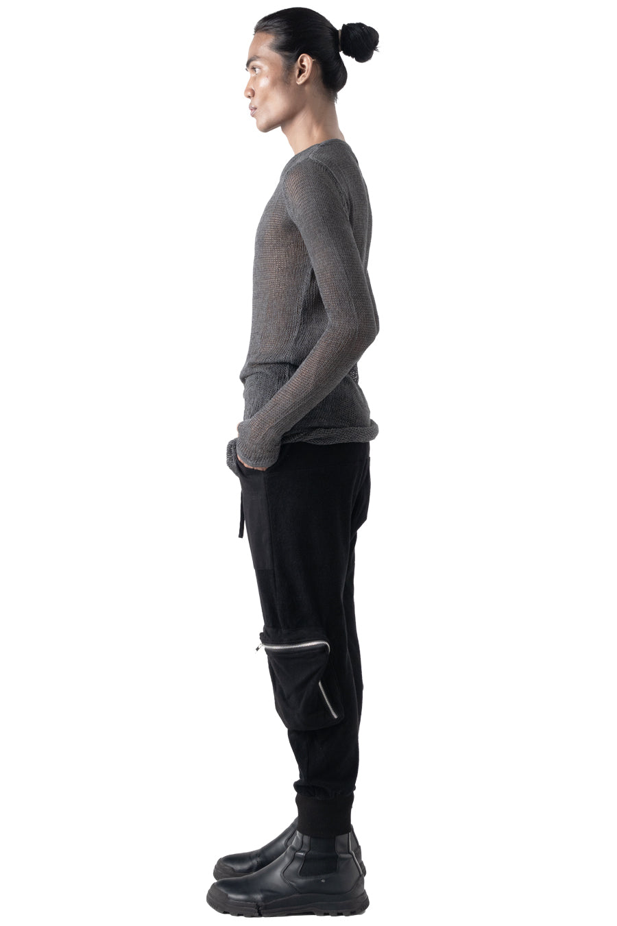 Grid Shirt Grey
