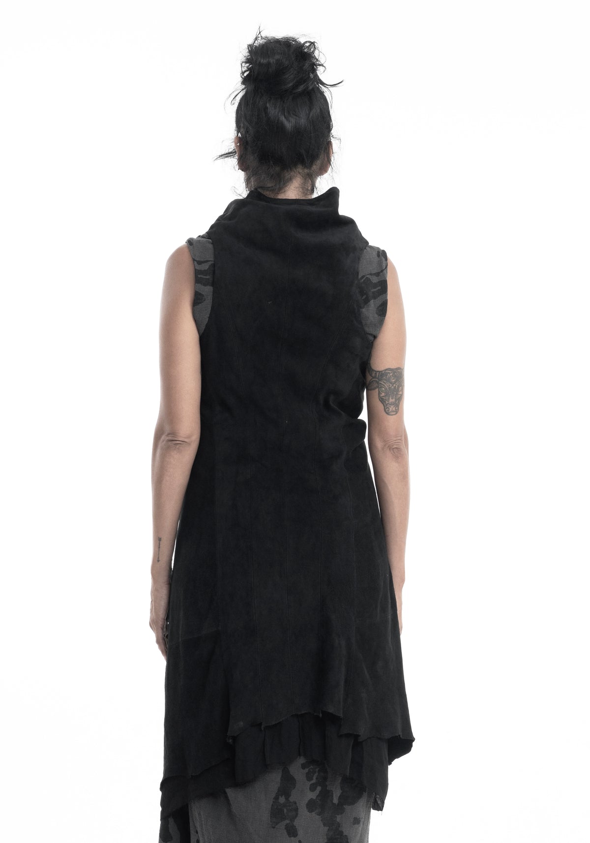 Hold Me Vest Leather Long