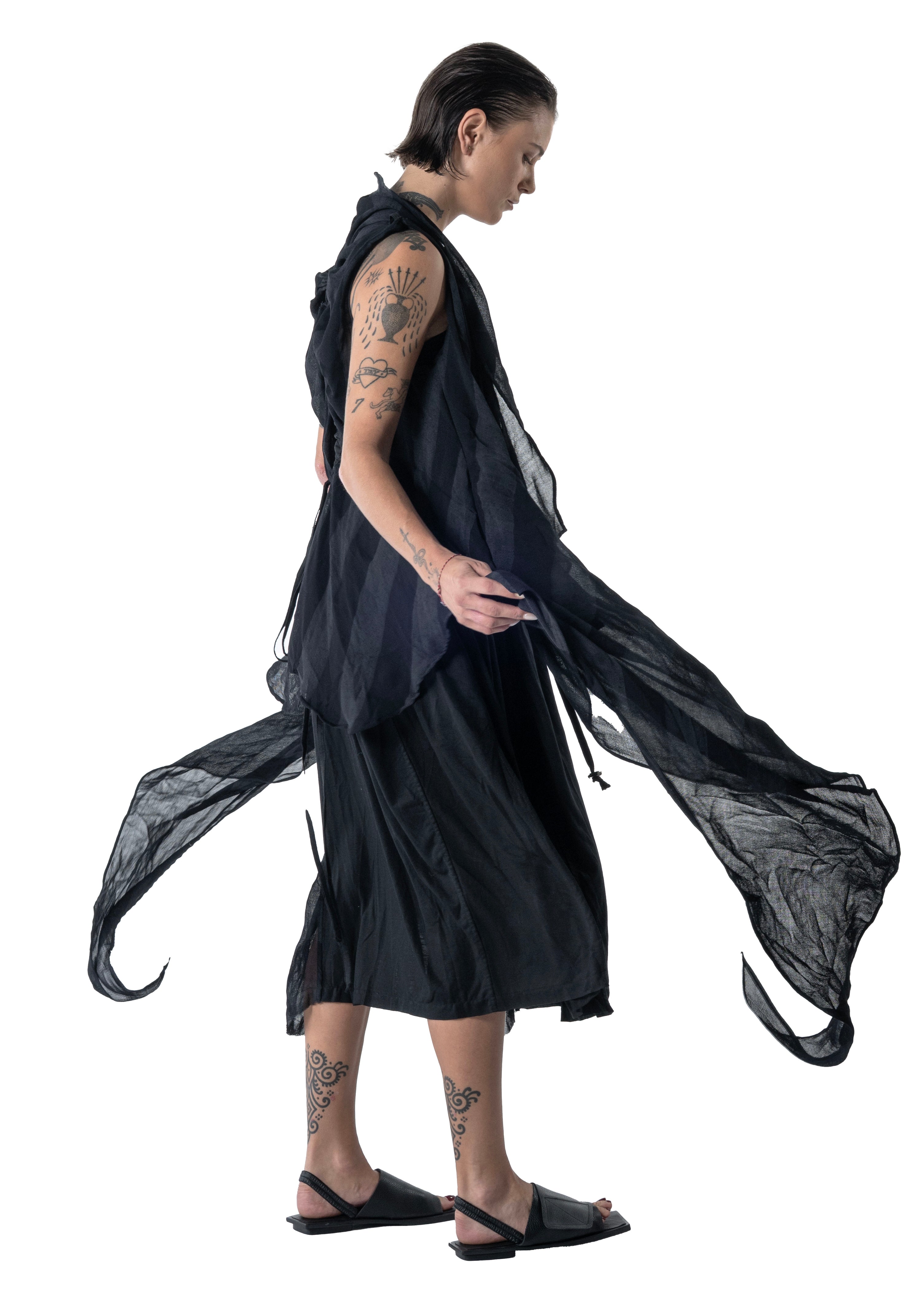 Kroop Coat Sheer