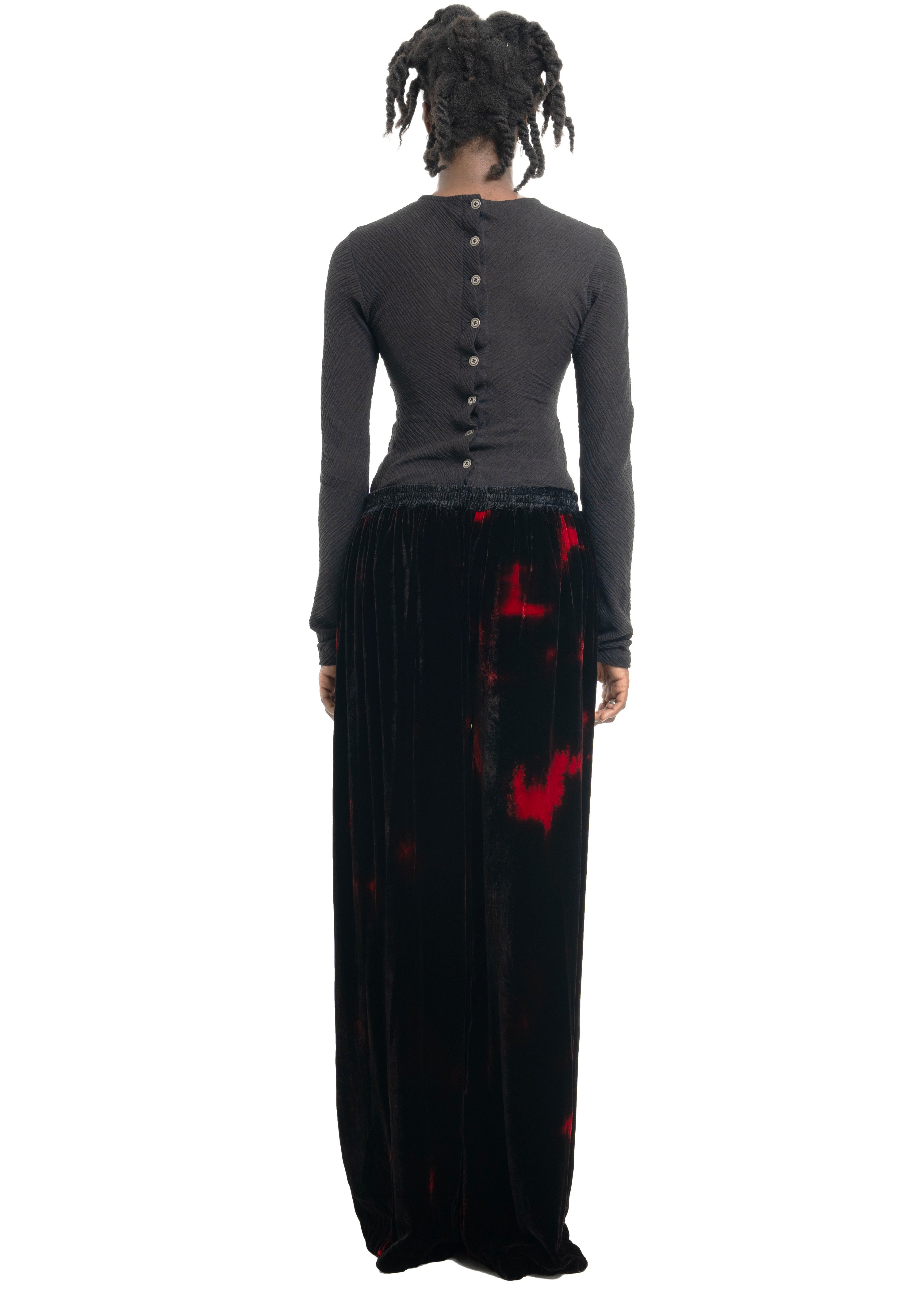 Potas Pants Silk Velvet