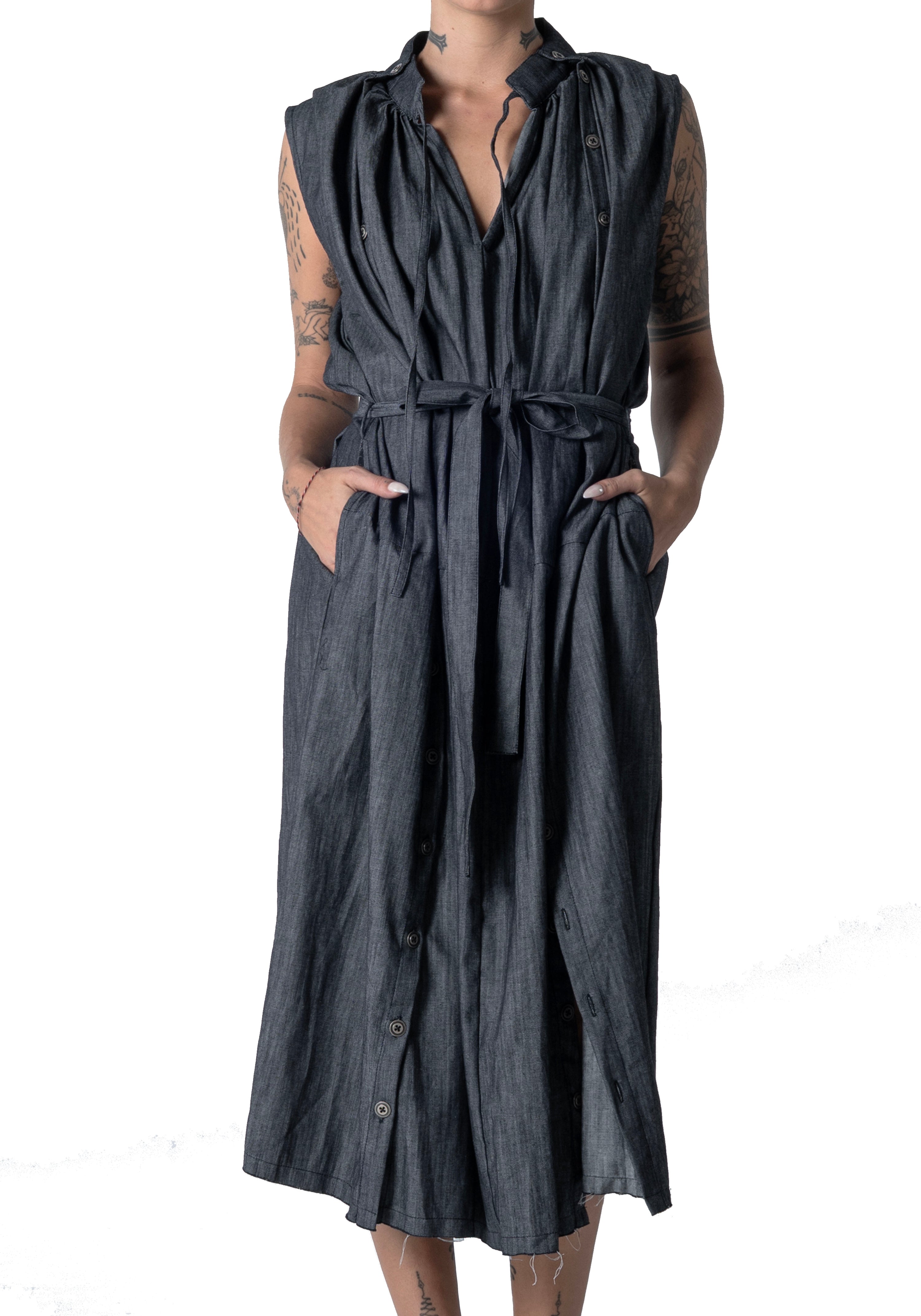 Raba Dress Light Denim