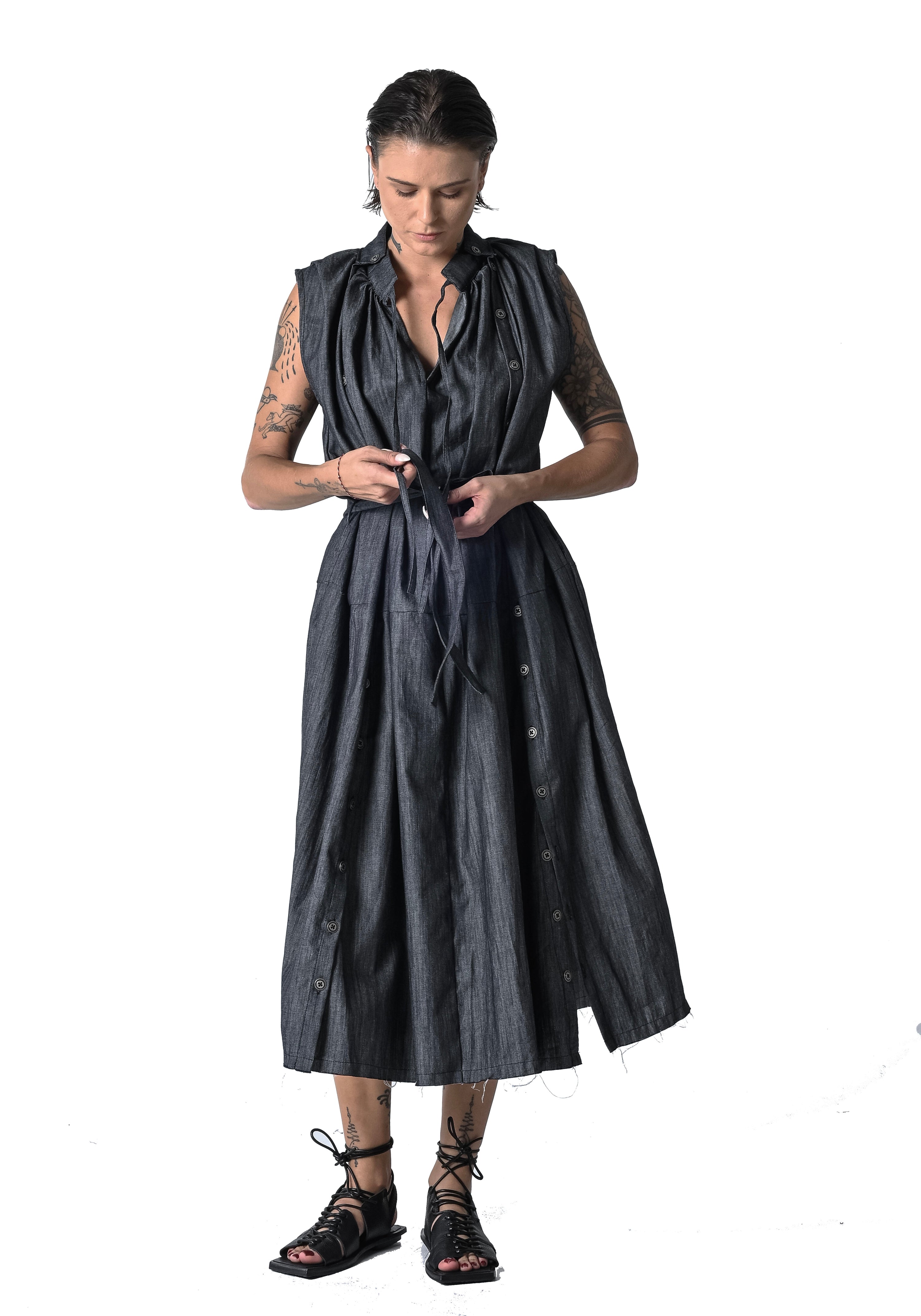 Raba Dress Light Denim