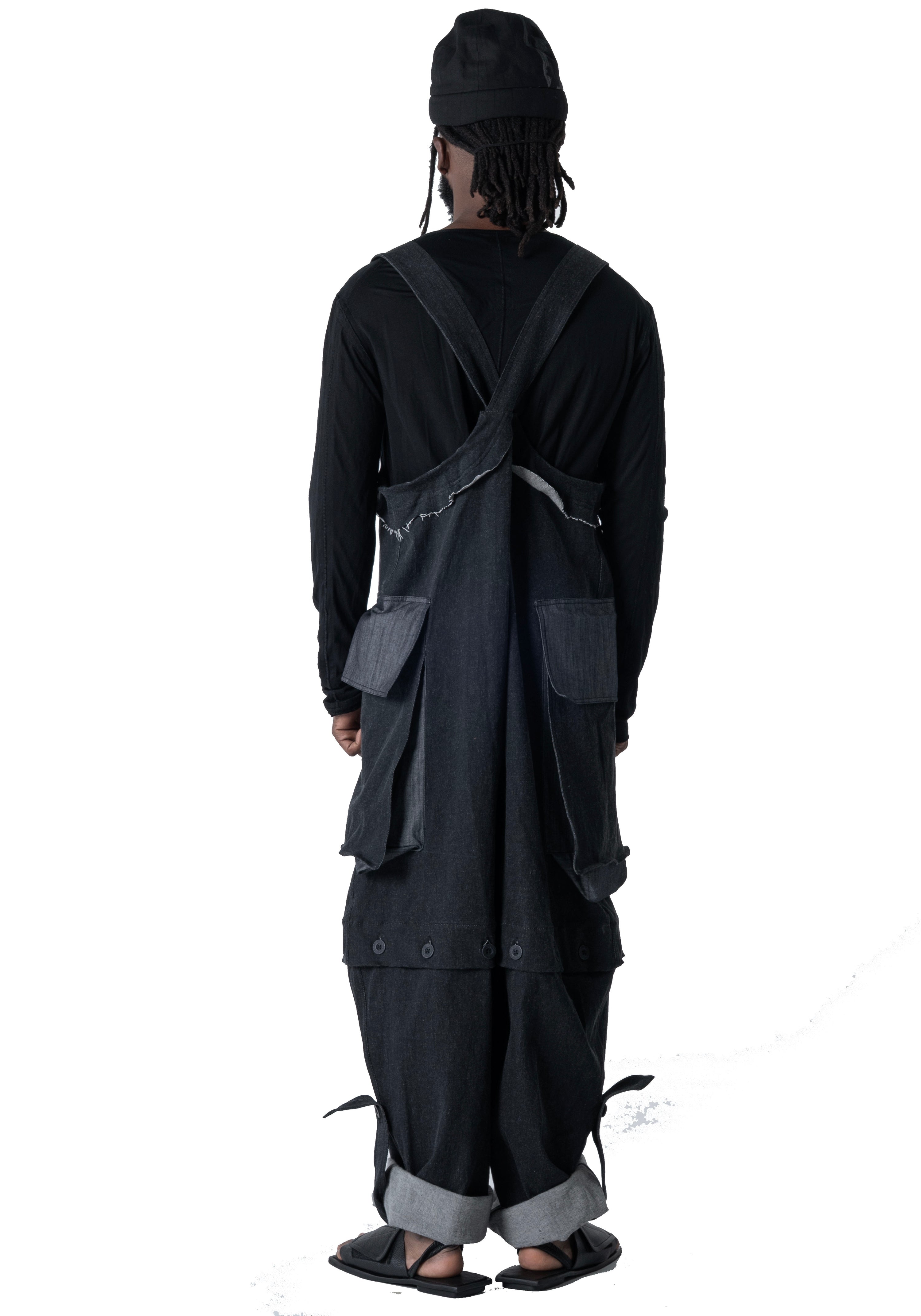 Uglatz Denim Jumpsuit
