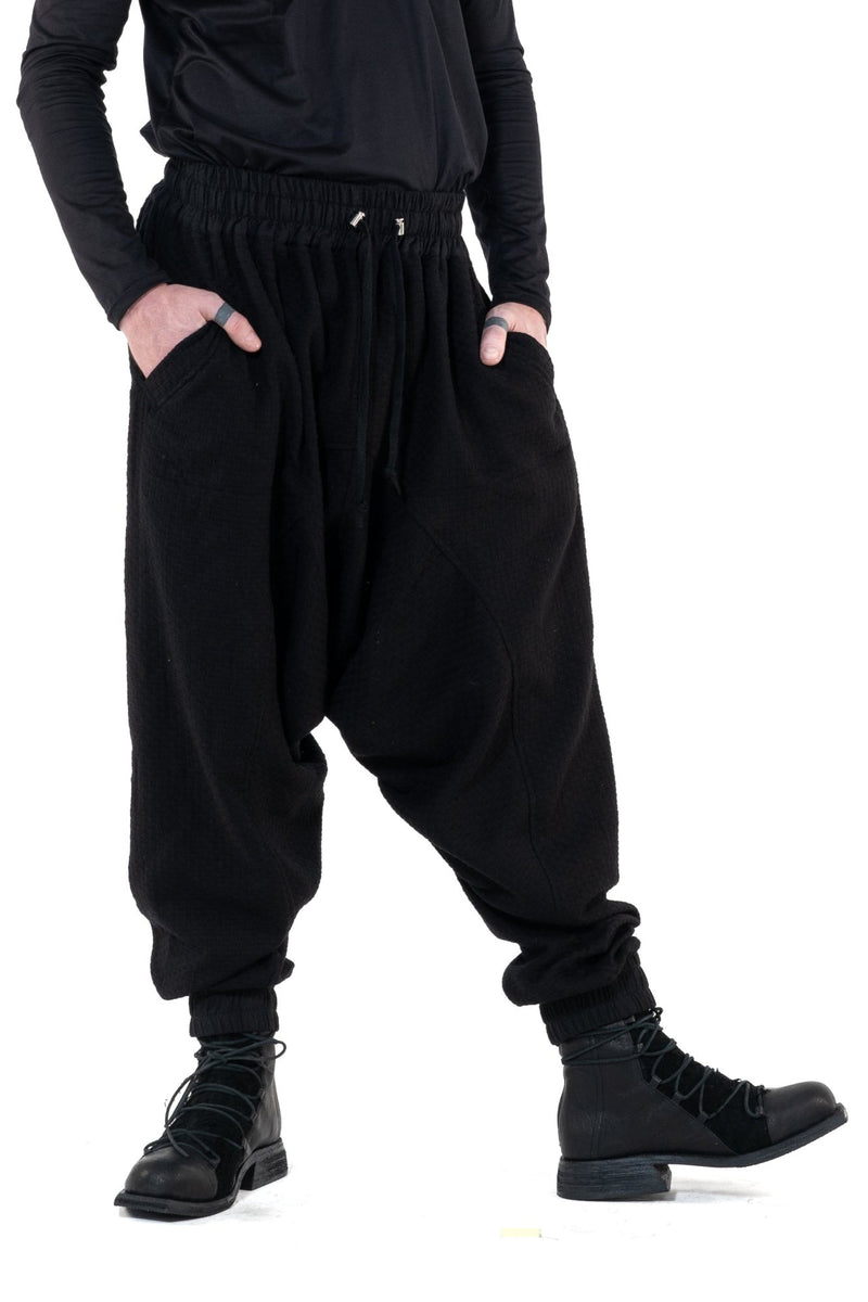 Aal Pants Black Kotak