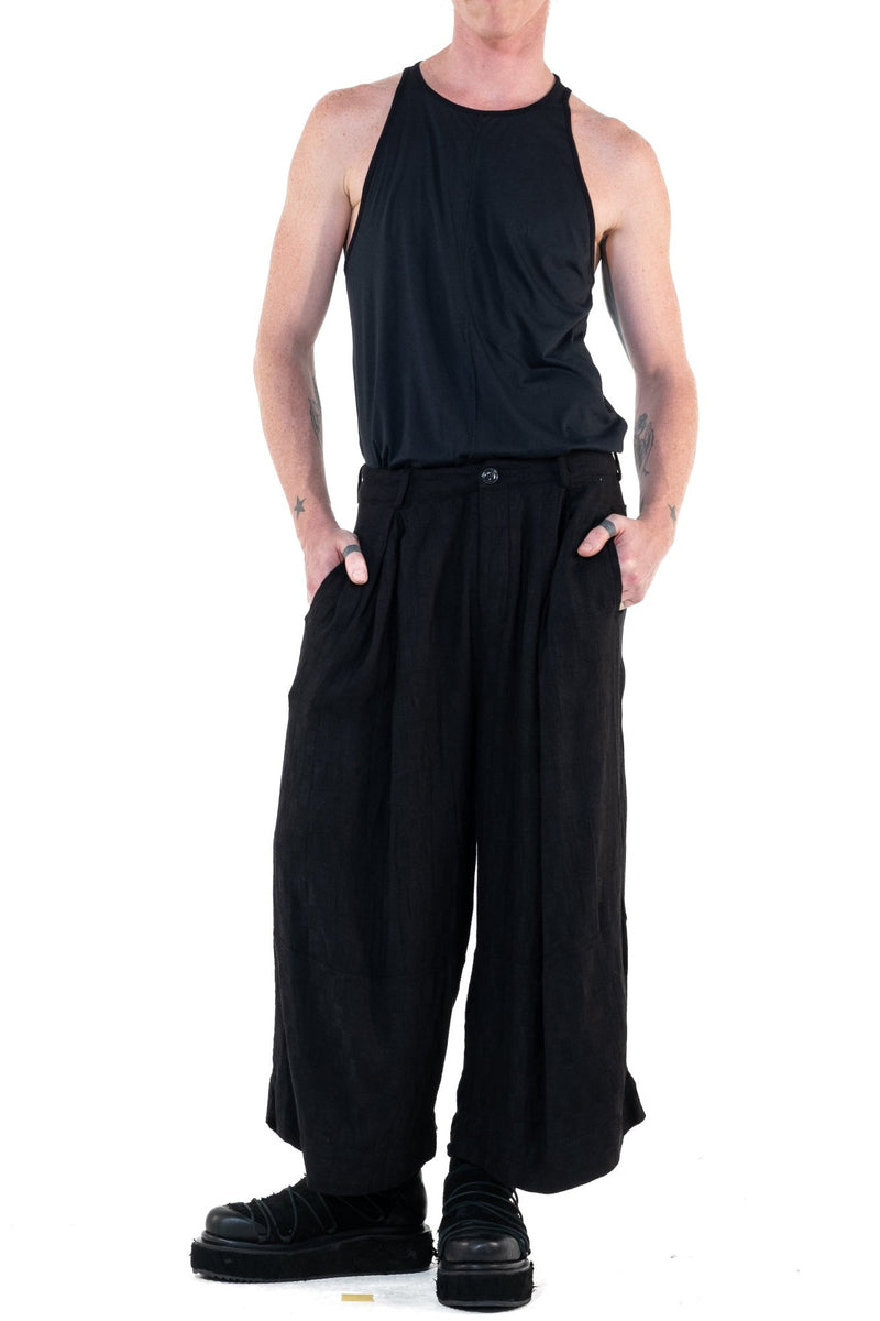 About Blank Culottes Black