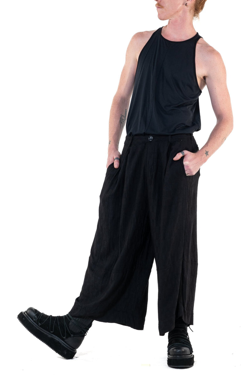 About Blank Culottes Black