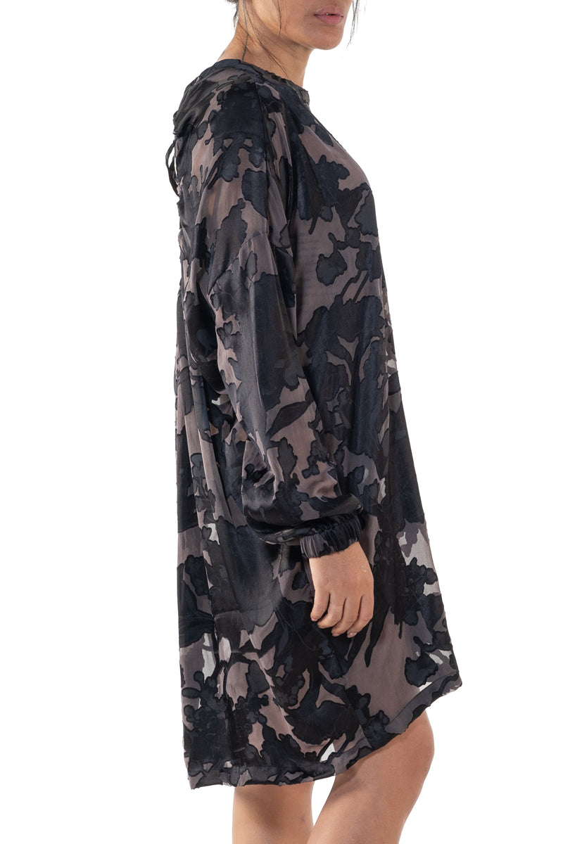 Cara Dress Silk Jacquard